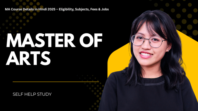 MA Course Details in Hindi 2025